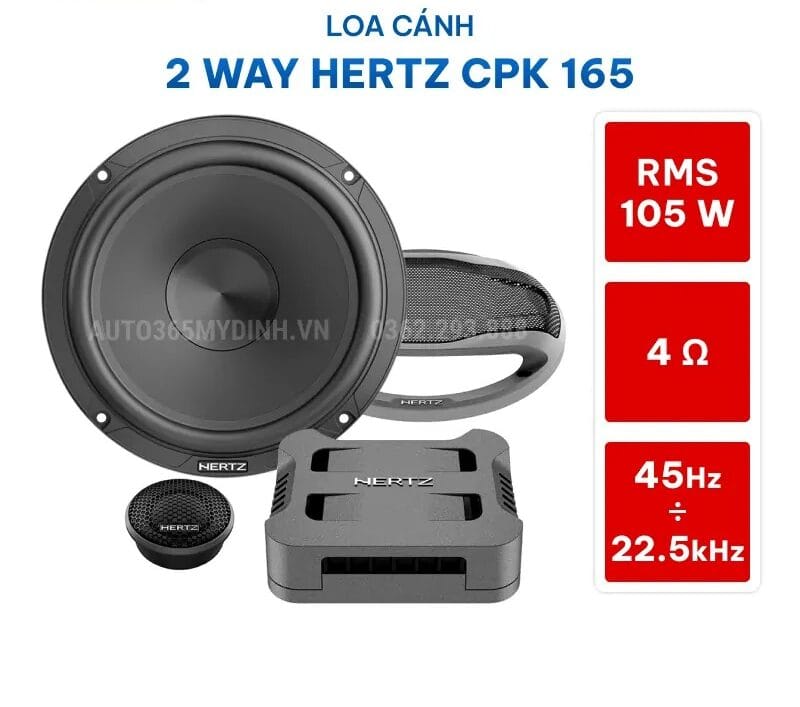 Loa cánh 3way Hertz MPK 163.3 1 Loa cánh 3way Hertz MPK 163.3