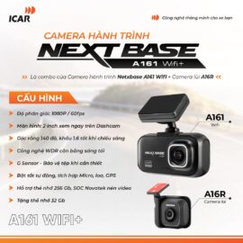 Alternative view of Camera hành trình Nextbase A161 Wifi+