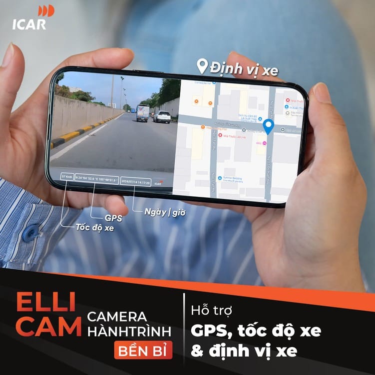 Camera hành trình Ellicam A650 3 Camera hành trình Ellicam A650 - Ảnh 3