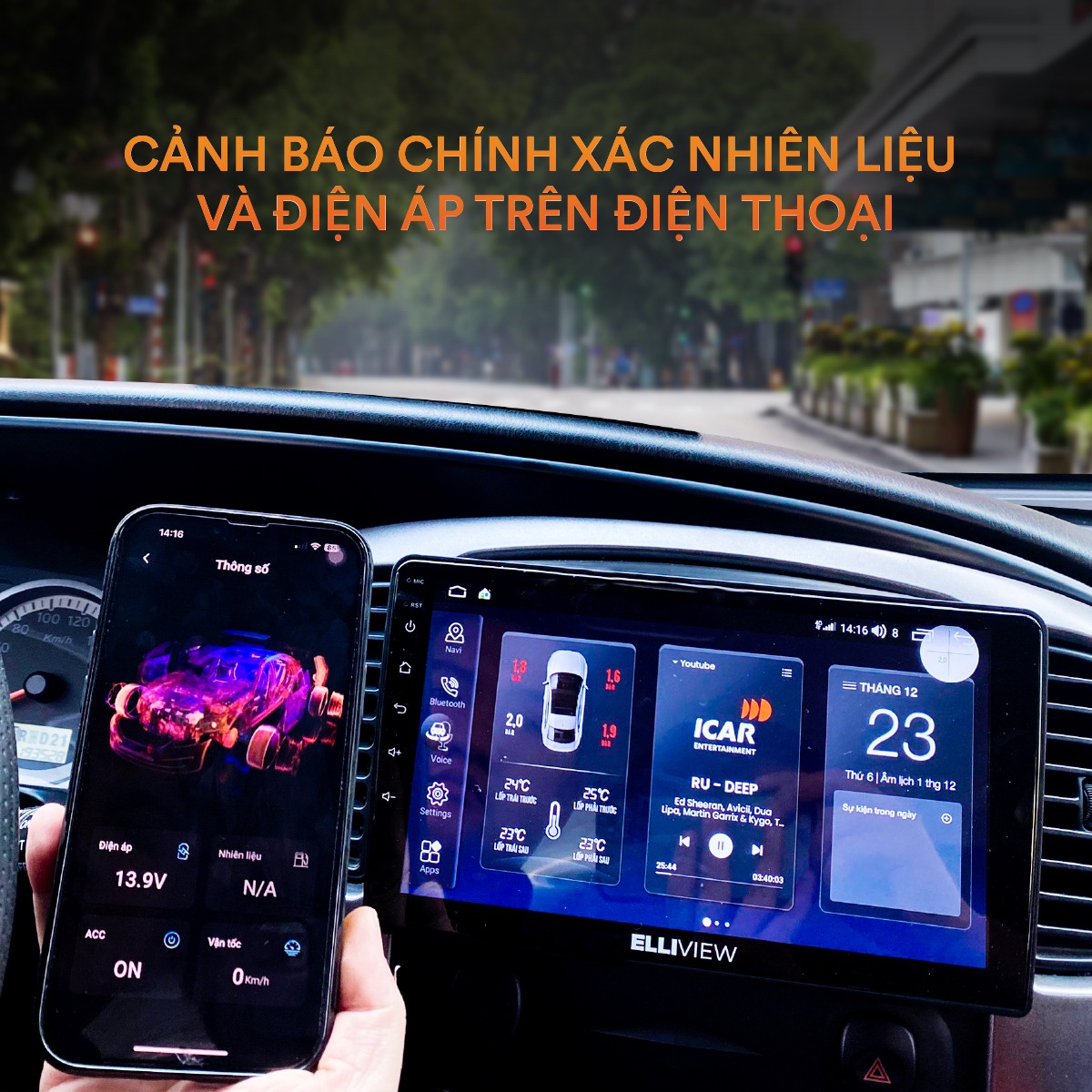 Cảm biến áp suất lốp ICAR Ellisafe IP24 2 Cảm biến áp suất lốp ICAR Ellisafe IP24 - Ảnh 2
