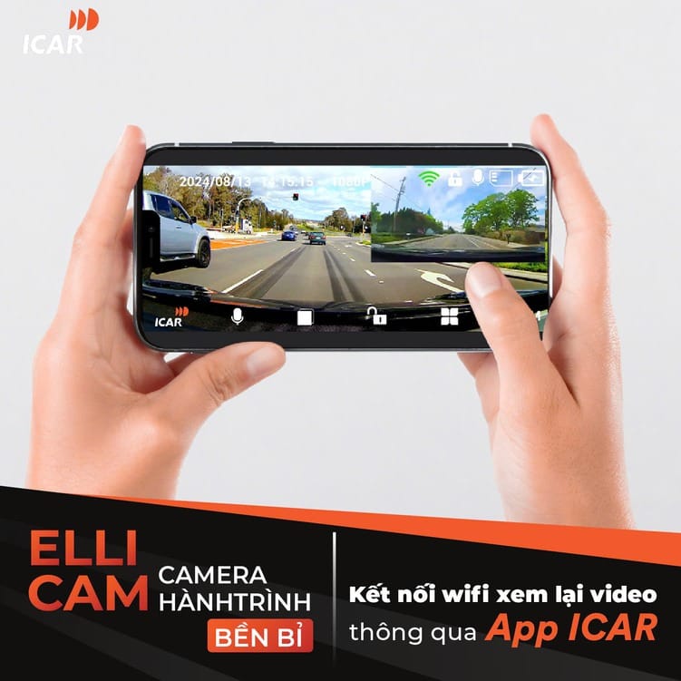 Camera hành trình Ellicam A650 4 Camera hành trình Ellicam A650 - Ảnh 4