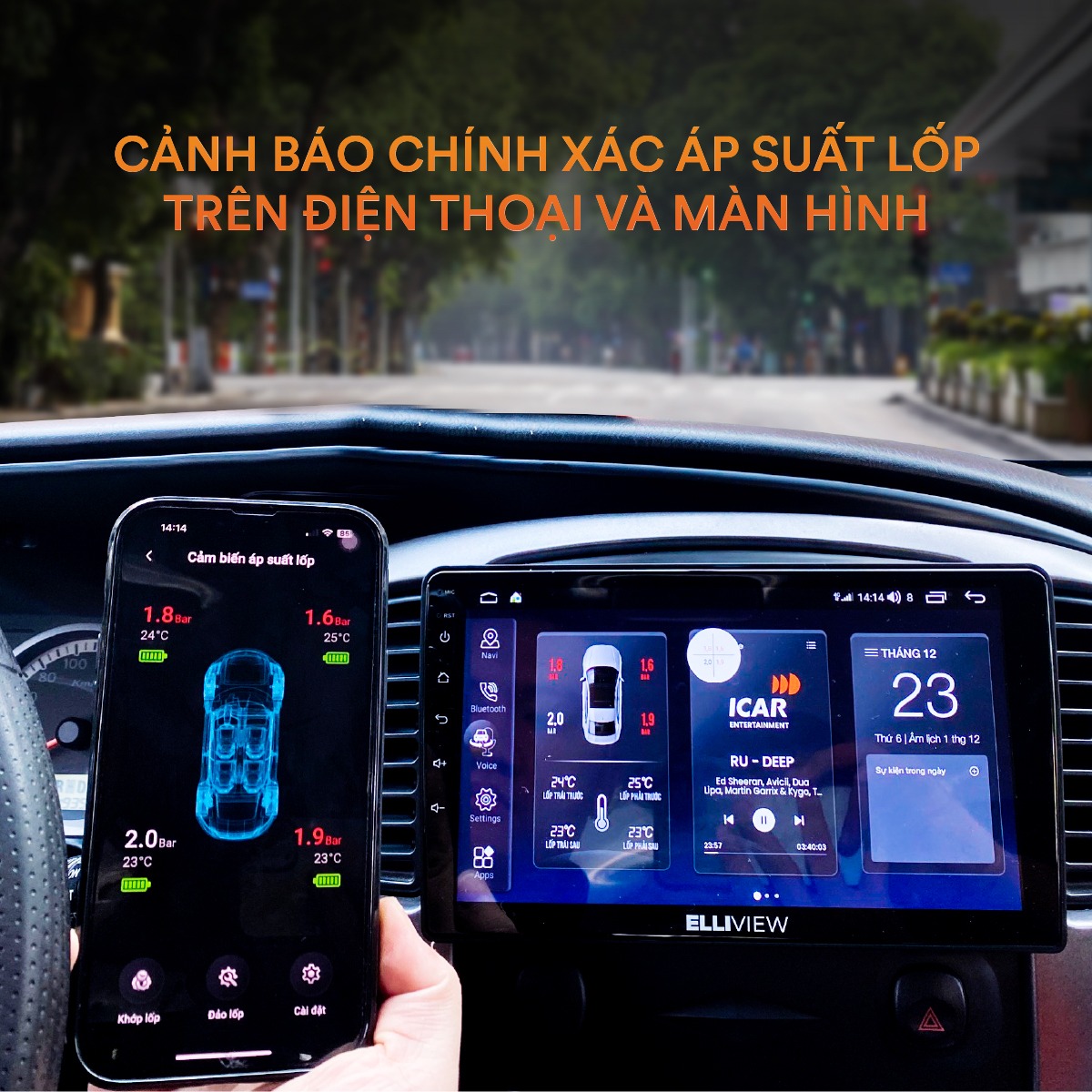 Cảm biến áp suất lốp ICAR Ellisafe IP24 3 Cảm biến áp suất lốp ICAR Ellisafe IP24 - Ảnh 3