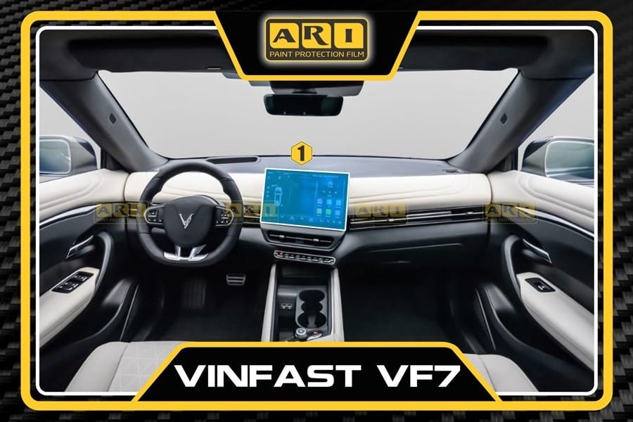 Dán PPF nội thất VinFast VF 7 1 Dán PPF nội thất VinFast VF 7