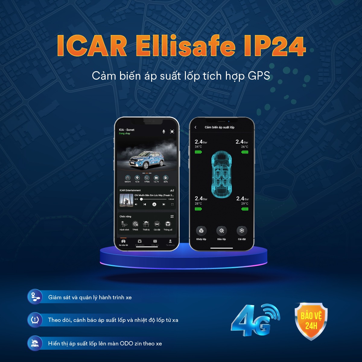 Cảm biến áp suất lốp ICAR Ellisafe IP24 5 Cảm biến áp suất lốp ICAR Ellisafe IP24 - Ảnh 5
