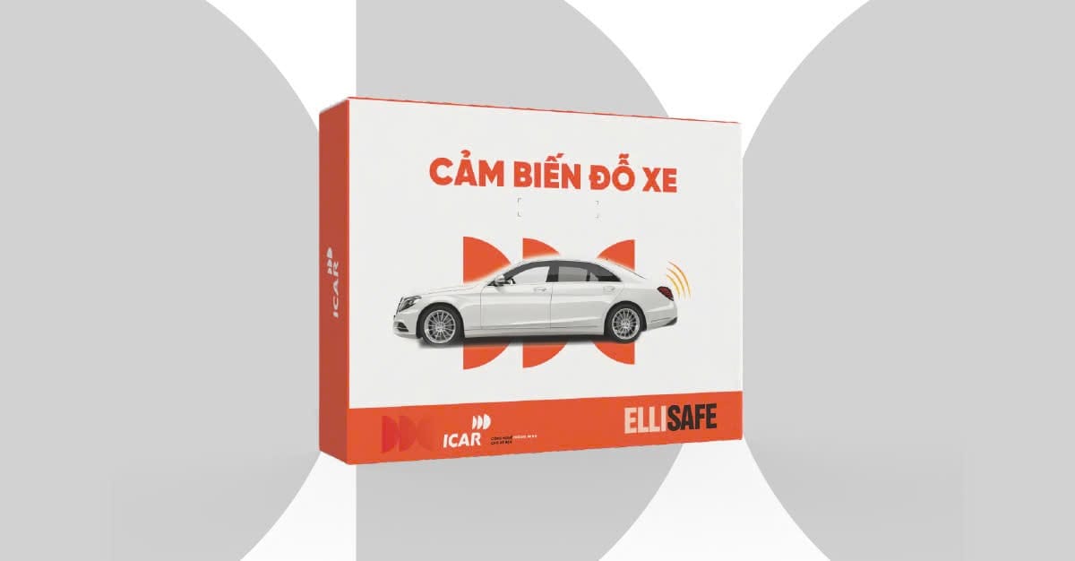 Cảm biến đỗ xe ICAR Ellisafe S6A Basic 1 Cảm biến đỗ xe ICAR Ellisafe S6A Basic