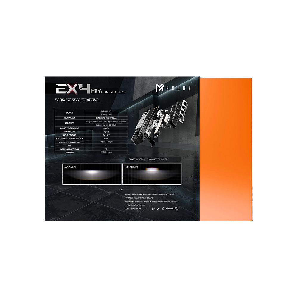 EXTRA 4 LED EXTRA LIGHTS 5 EXTRA 4 LED EXTRA LIGHTS