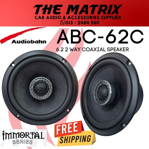 Loa đồng trục Audiobahn ABC 62C 2 Loa đồng trục Audiobahn ABC 62C