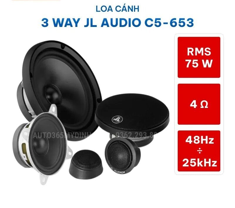 Loa cánh 3 way JL AUDIO C5-653 1 Loa cánh 3 way JL AUDIO C5-653