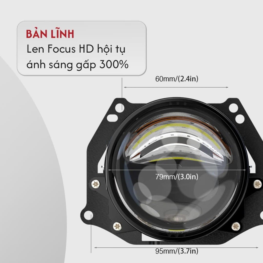 BI LED Ô TÔ UNLIMITED BULBTEK 4 BI LED Ô TÔ UNLIMITED BULBTEK - Ảnh 4