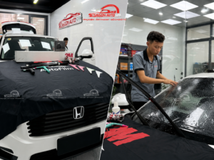 Top 4 thương hiệu phim cách nhiệt ô tô 1 Dán phim cách nhiệt 3M tại Saigon Auto Spa