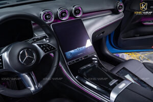 Dán PPF nội thất ô tô 1 Dán ppf nội thất ô tô Mercedes C200 uy tín tại KingWrap Gia Lai (Saigon Auto Spa)