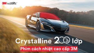 Dán phim cách nhiệt 3M Crystalline tại Gia Lai 3 Lý do 3M Crystalline được nhiều chủ xe cao cấp lựa chọn