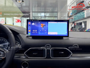 Giao diện màn hình Android Mazda CX-5, tích hợp các tiện ích giải trí và điều khiển thông minh.