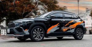 Tem Dán Thân Xe Ô Tô Tại Gia Lai 3 Thi công tem dán thân xe tại Saigon Auto Spa