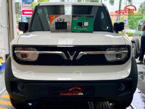 VF3 nâng cấp MHU kèm cam 360 – Nâng tầm tiện nghi và an toàn 1 VF3 nâng cấp MHU kèm cam 360 tại Saigon Auto Spa