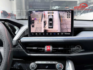 Yaris Cross lên màn Vietmap CC3L 360 6 Camera 360 hiển thị trực tiếp trên màn hình