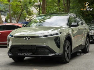 Dán decal đổi màu xe ô tô 2026 2 Dán decal CYS xanh rêu nhạt cho VinFast VF MPV7